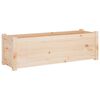 vidaXL Donica ogrodowa, 100x31x31 cm, lite drewno sosnowe