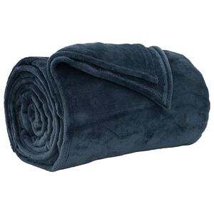 vidaXL Koc Granatowy 240 x 270 cm 1.69 kg Polar