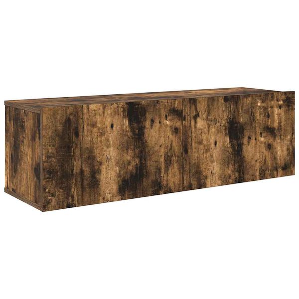 vidaXL Zestaw 7 szafek TV, przydymiony dąb, materiał drewnopochodny