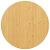 vidaXL Blat do stołu, &Oslash;70x2,5 cm, bambusowy