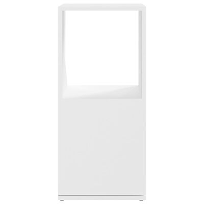 vidaXL Szafka obrotowa, biała, 34,5x34,5x75,5 cm, płyta wiórowa
