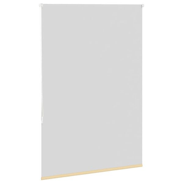 vidaXL Roleta zaciemniająca beżowa 95x175 cm Szerokość tkaniny 90,7 cm