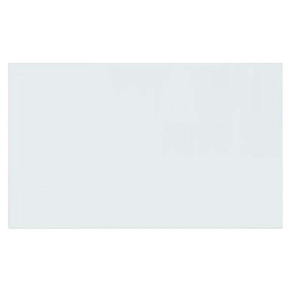 vidaXL Panel kominkowy, szklany, prostokątny, 100x60 cm