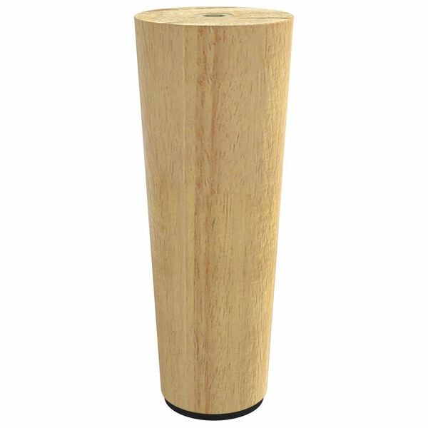 vidaXL N&oacute;żki meblowe 2 pcs Brązowy &Oslash; 44 x 100 mm