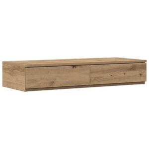 vidaXL Szuflady do ł&oacute;żka Dąb rzemieślniczy 100 x 36,5 x 16,5 cm