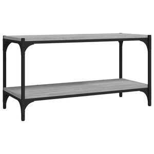 vidaXL Szafka pod TV, szary dąb sonoma, 80x33x41 cm