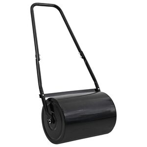 vidaXL Walec do trawnika Czarny 110 x 52 cm Żelazo