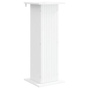 vidaXL Stojak na rośliny Biały 30,5 x 30 x 80,5 cm Drewno inżynieryjne