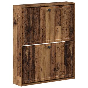 vidaXL Wisząca szafka na buty EDE 71 x 17 x 86 cm Drewno inżynieryjne