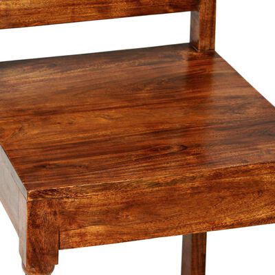 vidaXL Krzesła stołowe, 2 szt., drewno w miodowym kolorze, klasyczne
