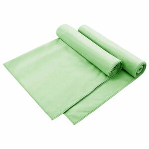 vidaXL Ręczniki do Krzeseł na Zewnątrz 2 pcs Zielony 130 x 60 cm