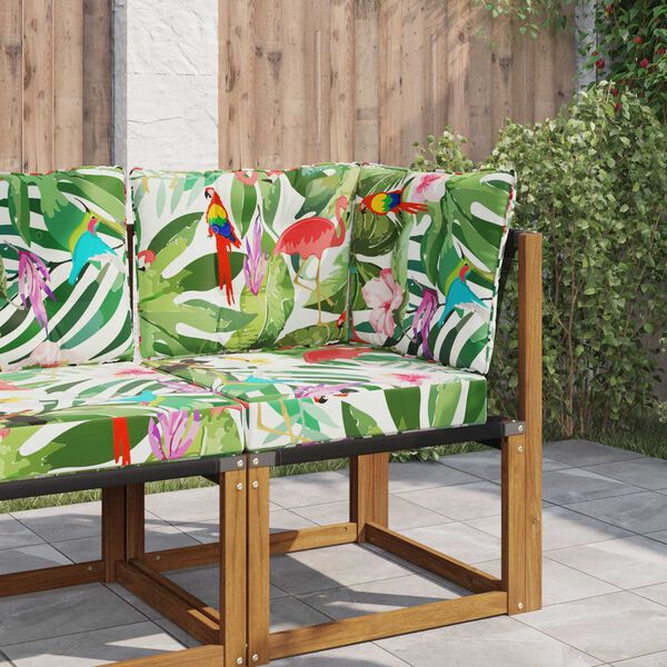 vidaXL Poduszka do sofy na zewnątrz 3 pcs kolorowy Poliester