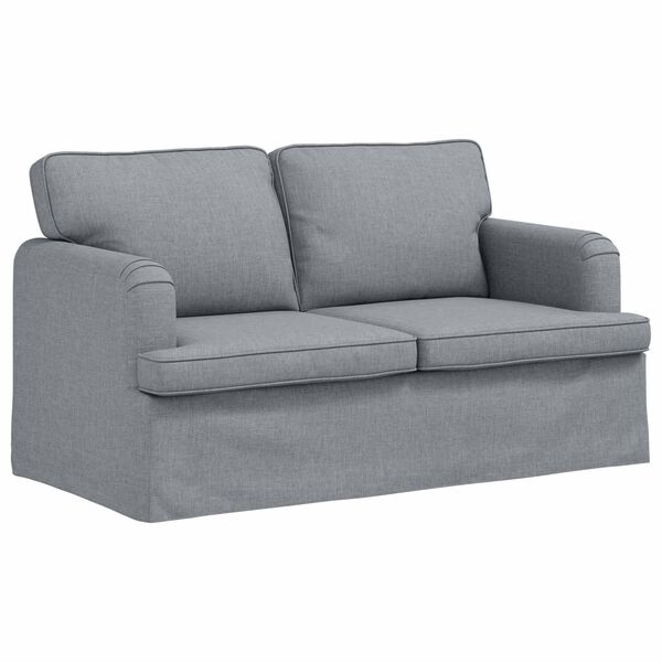 vidaXL Sofa Jasnoszary 144 x 80 x 85 cm tkanina