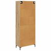 vidaXL Highboard z szufladą Dąb rzemieślniczy 69,5 x 34 x 180 cm