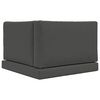 vidaXL Poduszka do sofy na zewnątrz 3 pcs Antracyt Poliester