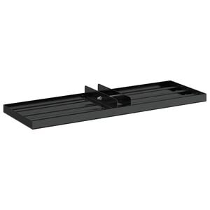 vidaXL Rake leveling do ogrodu Czarny Stal malowana proszkowo