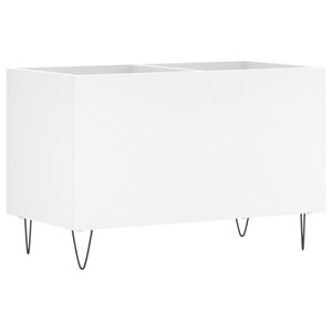 vidaXL Szafka na płyty, biała, 74,5x38x48 cm, materiał drewnopochodny