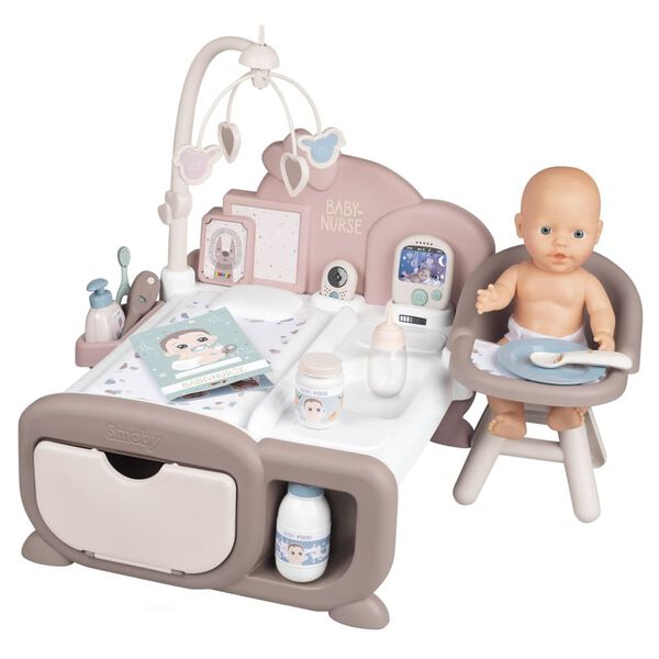 Smoby Zabawkowe ł&oacute;żeczko dla lalek Baby Nurse