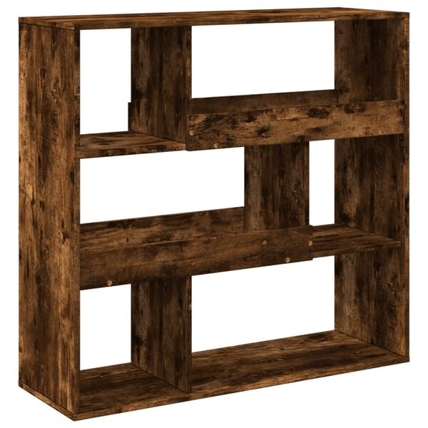 vidaXL Regał/przegroda, przydymiony dąb, 100x33x94,5 cm