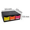 Exacompta Organizer na biurko Toolbox Maxi z 3 szufladami, kolorowy