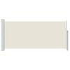 vidaXL Zwijana markiza boczna, 140 x 300 cm, kremowa