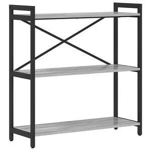 vidaXL P&oacute;łka na książki 80 x 30 x 85 cm Drewno inżynieryjne