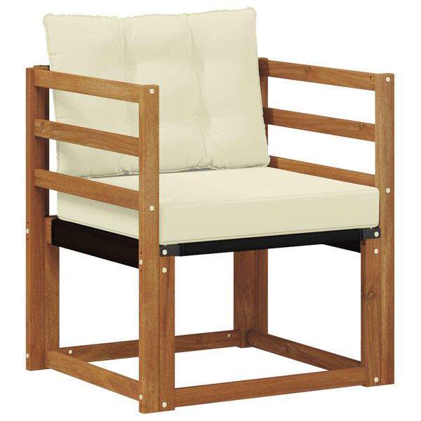 vidaXL Zestaw sof na zewnątrz Drewno akacji i tekstylen