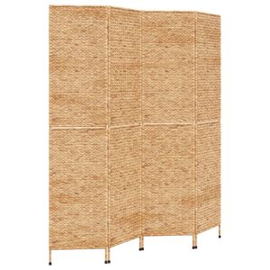 vidaXL Parawan pokojowy, 4-panelowy, 163x180 cm, hiacynt wodny