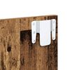 vidaXL Zagł&oacute;wek z szafką 3 pcs Stare drewno Materiał drewnopochodny