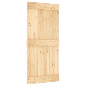 vidaXL Drzwi przesuwne NARVIK 95 x 210 cm (213,5 cm)