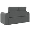 vidaXL Sofa Bed ciemno szary 148 x 71 x 83 cm tkanina