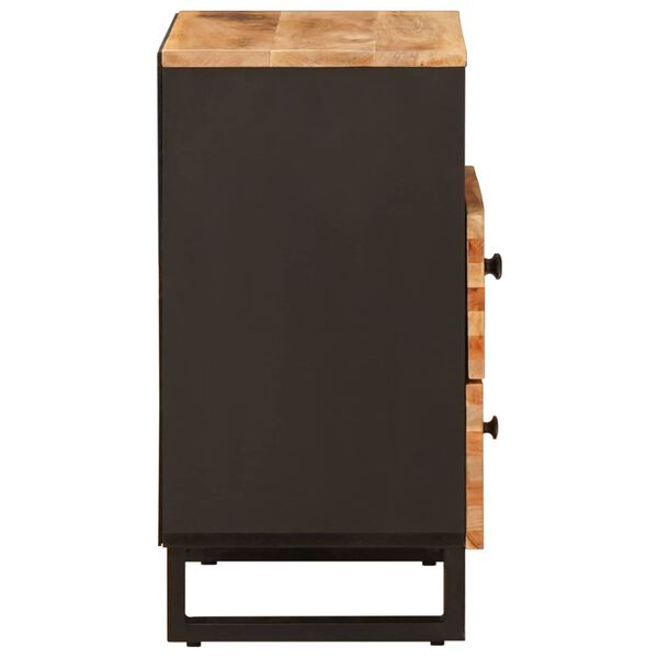 vidaXL Szafka ł&oacute;żkowa Brązowy 50 x 33 x 62 cm Drewno z mango