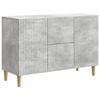 vidaXL Bufet Betonowy szary 89 x 34,5 x 60 cm Drewno inżynieryjne