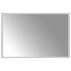 vidaXL Lustro łazienkowe LED przezroczysty 60 x 40 cm szkło hartowane