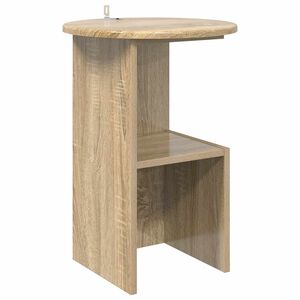vidaXL Stolik boczny dąb Sonoma &Oslash; 39,5 x 55 cm Drewno inżynieryjne