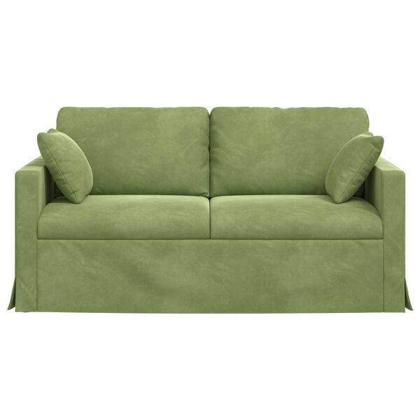 vidaXL Sofa Jasnozielony
