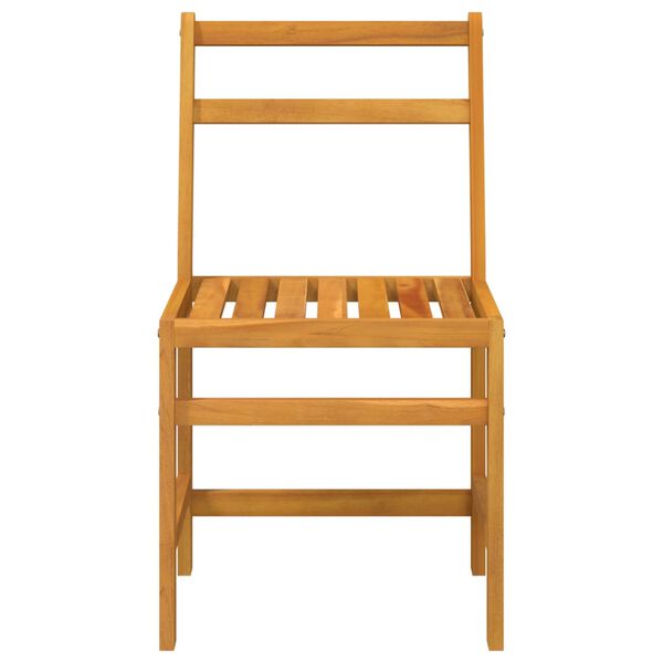 vidaXL 3-częściowy zestaw mebli na balkon, lite drewno akacjowe