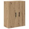 vidaXL Highboard z szufladą 2 pcs Dąb rzemieślniczy 69,5 x 34 x 180 cm