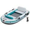Bestway Pontoon dmuchany Szary i biały 3,15 x 1,65 m PVC