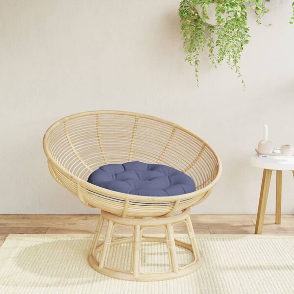 vidaXL Okrągła poduszka, grafitowa, &Oslash; 60x11 cm, tkanina Oxford