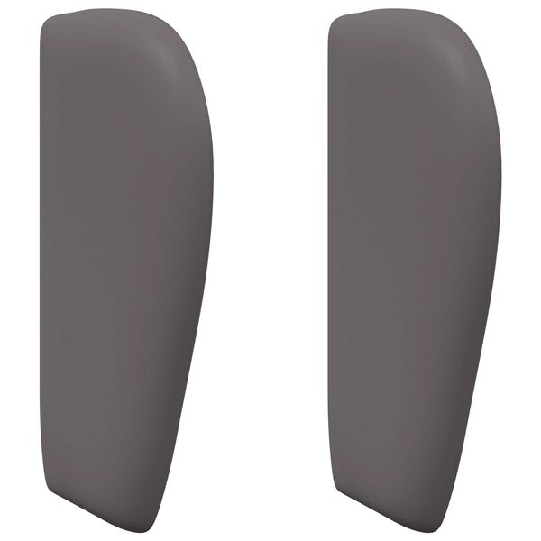 vidaXL Ucho Głowy Przygaszony Szary 40 x 23 x 6 cm PVC