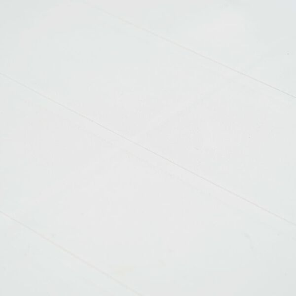 vidaXL Stół ogrodowy, 150x90x72 cm, plastikowy, biały