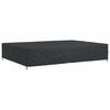 vidaXL Pokrowiec na meble Gładki Czarny 350 x 260 x 90 cm 210D