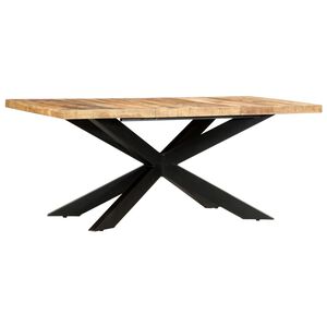 vidaXL St&oacute;ł jadalniany, 180 x 90 x 76 cm, lite surowe drewno mango