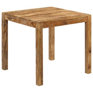 vidaXL St&oacute;ł jadalniany z litego drewna mango, 82 x 80 x 76 cm