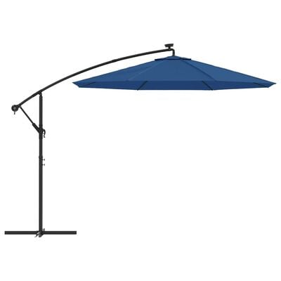 vidaXL Zamienne pokrycie parasola ogrodowego, lazurowe, 300 cm