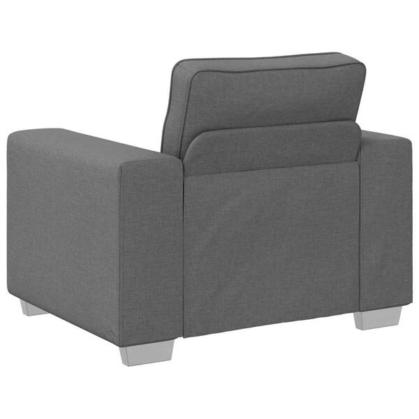 vidaXL Sofa Ciemnoszary 100 x 80 x 82 cm tkanina