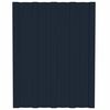 vidaXL Panel dachowy 12 pcs Antracyt 60 x 45 cm Stal galwanizowana