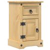 vidaXL Szafka nocna Corona, 35x32,5x58 cm, lite drewno sosnowe