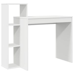 vidaXL Biurko Biały Drewno inżynieryjne 100 x 40 x 90 cm